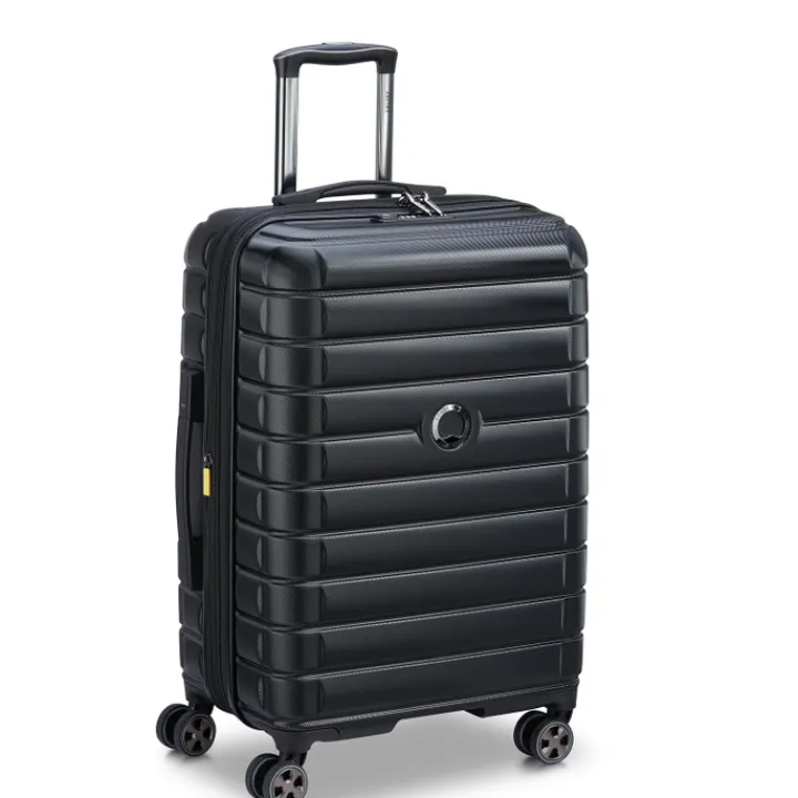Reistrolleys|Reiskoffers>Delsey Shadow 5.0 Trolley 66 Expandable black
