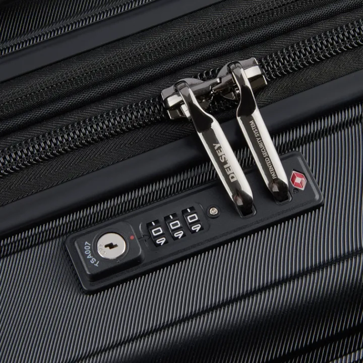 Reistrolleys|Reiskoffers>Delsey Shadow 5.0 Trolley 66 Expandable black