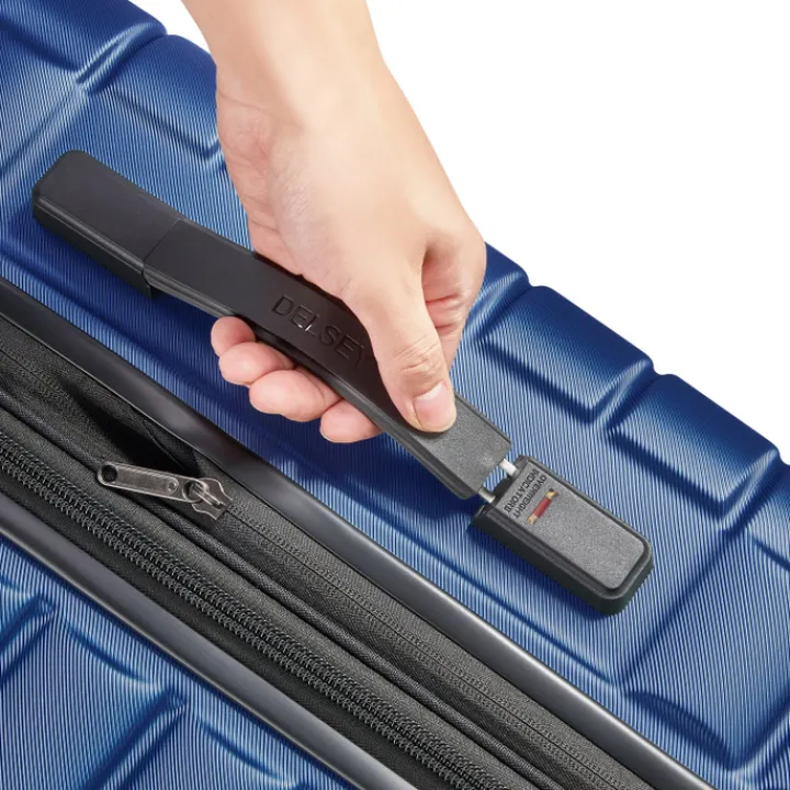 Reistrolleys|Reiskoffers>Delsey Shadow 5.0 Trolley 75 Expandable blue