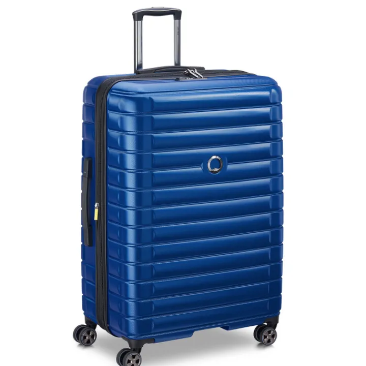 Reistrolleys|Reiskoffers>Delsey Shadow 5.0 Trolley 82 Expandable blue