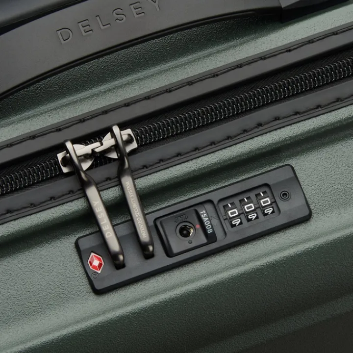 Handbagage Trolleys|Reistrolleys>Delsey Turenne 2.0 Cabin Trolley S 55/40 dark green