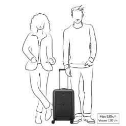 Handbagage Trolleys|Reistrolleys>Delsey Turenne 2.0 Cabin Trolley S Front Pocket dark blue