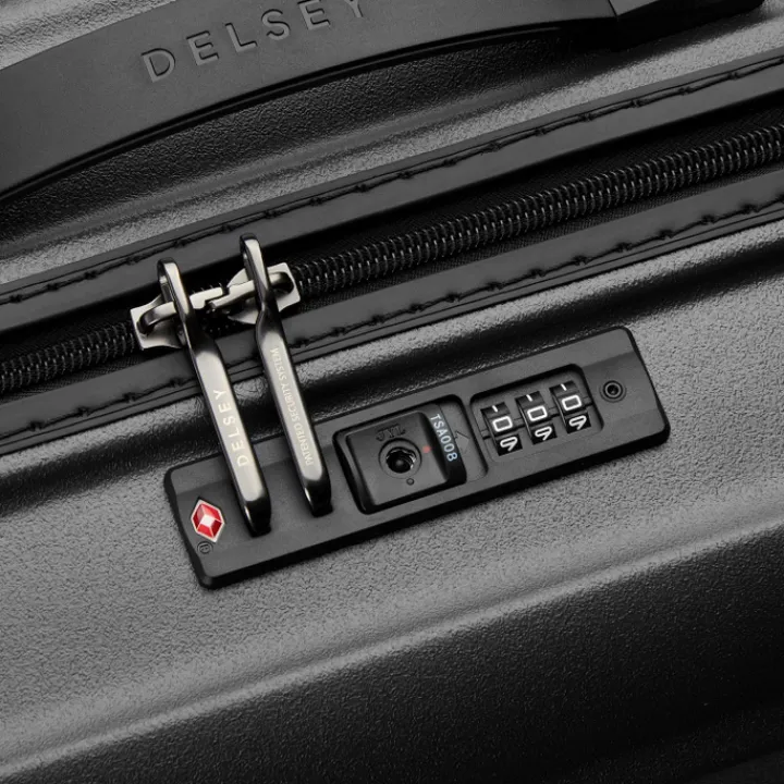 Handbagage Trolleys|Reistrolleys>Delsey Turenne 2.0 Cabin Trolley S 55/35 black