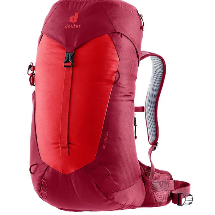 Wandelrugzakken|Trekking Rugzakken>Deuter AC Lite 24 cherry-masala