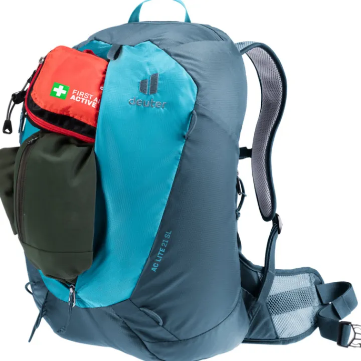 Wandelrugzakken|Fietsrugzakken>Deuter AC Lite 21 SL lagoon-atlantic