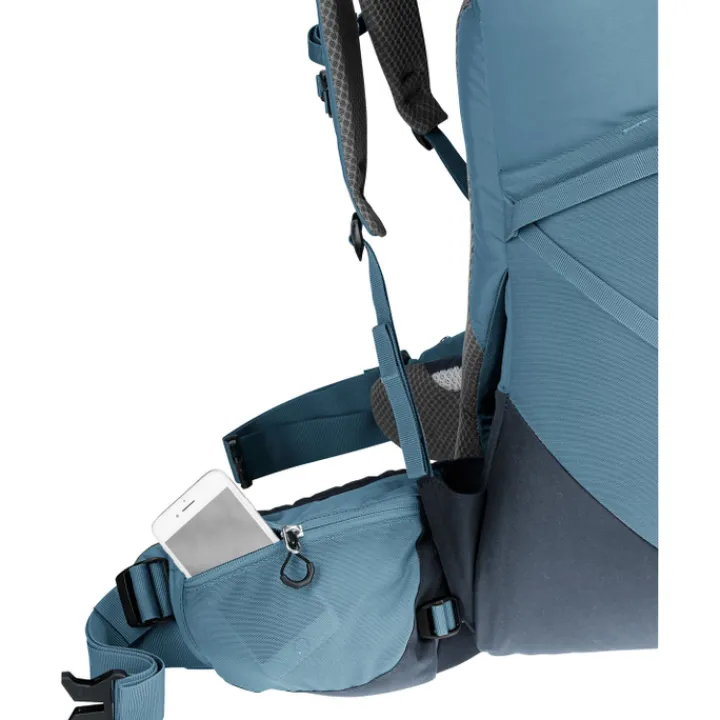 Grote Rugzakken|Trekking Rugzakken>Deuter Aircontact Core 50+10 atlantic/ink
