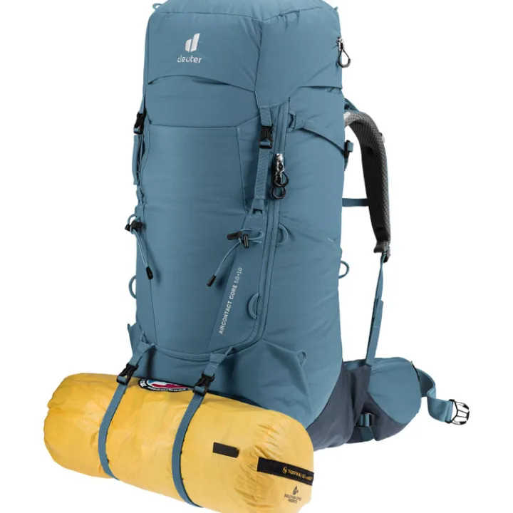 Grote Rugzakken|Trekking Rugzakken>Deuter Aircontact Core 50+10 atlantic/ink
