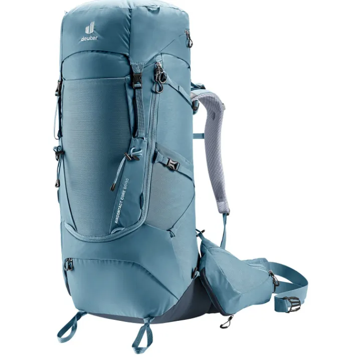 Grote Rugzakken|Trekking Rugzakken>Deuter Aircontact Core 60+10 atlantic/ink
