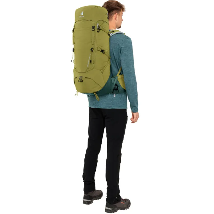 Grote Rugzakken|Trekking Rugzakken>Deuter Aircontact Core 40+10 cactus/ivy