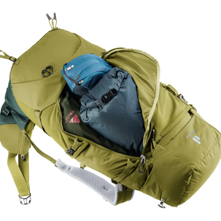 Grote Rugzakken|Trekking Rugzakken>Deuter Aircontact Core 40+10 cactus/ivy