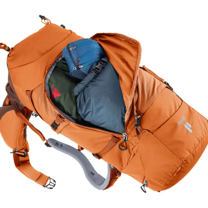 Trekking Rugzakken|Dames Rugzakken>Deuter Aircontact Core 35+10 Women SL chestnut/umbra