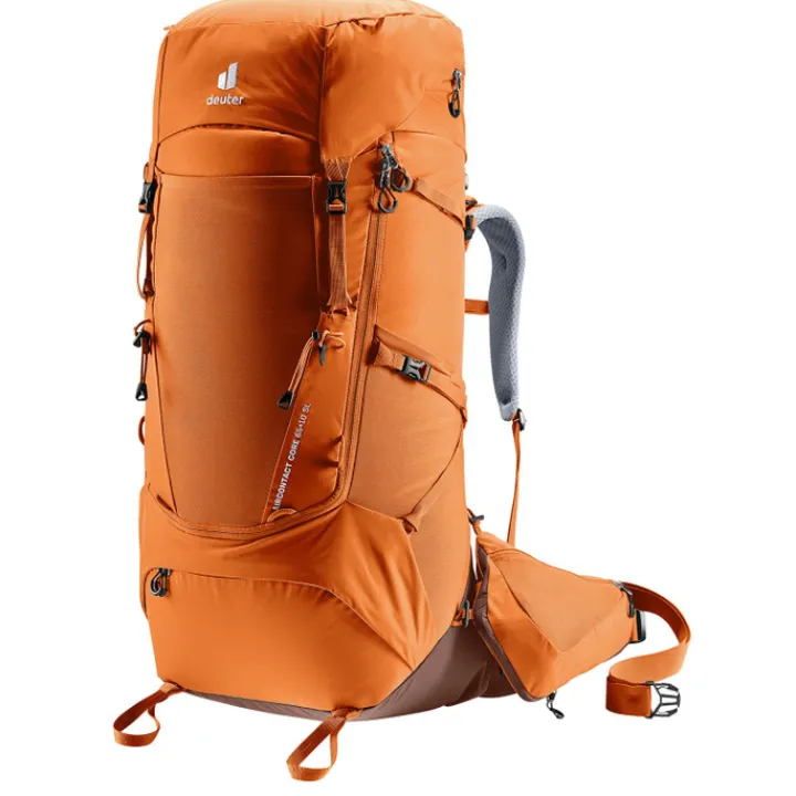 Grote Rugzakken|Trekking Rugzakken>Deuter Aircontact Core 65+10 Women SL chestnut/umbra