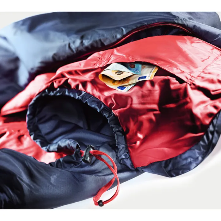 Slaapzakken>Deuter Dreamlite Zip Left navy/cranberry