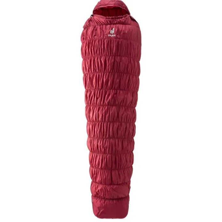 Slaapzakken>Deuter Exosphere -6g Zip Left cranberry/fire