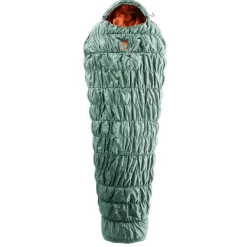 Slaapzakken>Deuter Exosphere +4g Zip Right sage/paprika