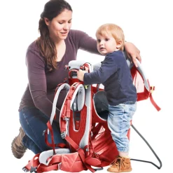 Kleine Rugzakken|Wandelrugzakken>Deuter Kid Comfort Active Women SL currant