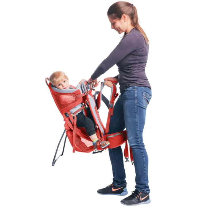 Kleine Rugzakken|Wandelrugzakken>Deuter Kid Comfort Active Women SL currant