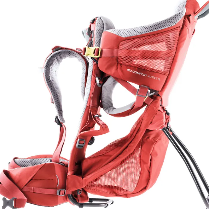 Kleine Rugzakken|Wandelrugzakken>Deuter Kid Comfort Active Women SL currant