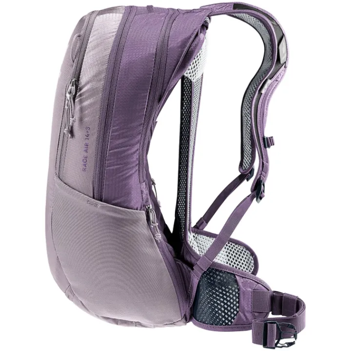 Kleine Rugzakken|Fietsrugzakken>Deuter Race Air 14+3 Backpack lavender-purple