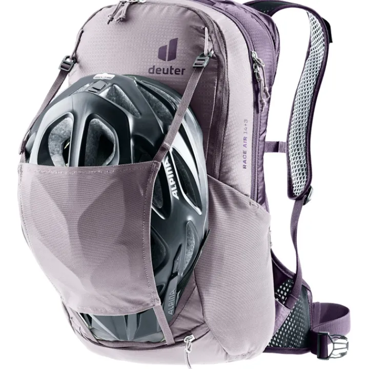 Kleine Rugzakken|Fietsrugzakken>Deuter Race Air 14+3 Backpack lavender-purple