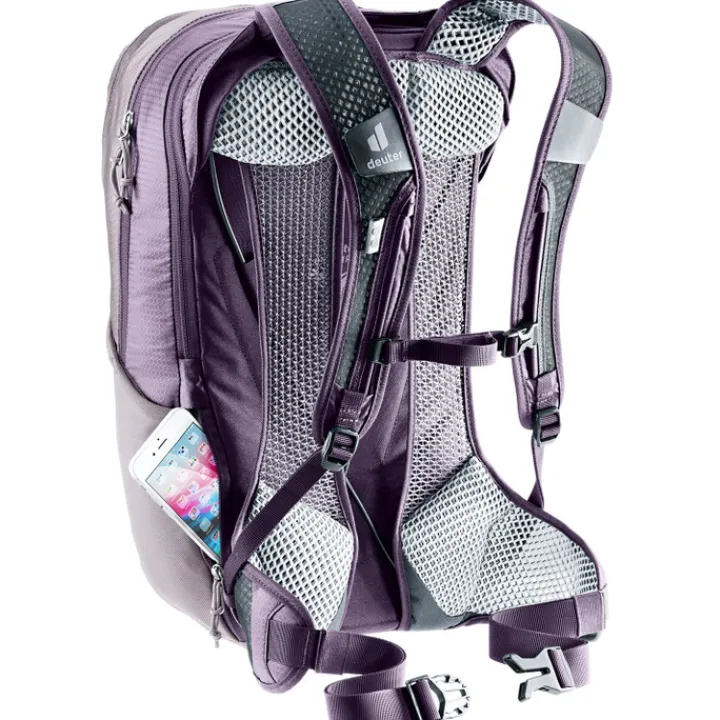 Kleine Rugzakken|Fietsrugzakken>Deuter Race Air 14+3 Backpack lavender-purple