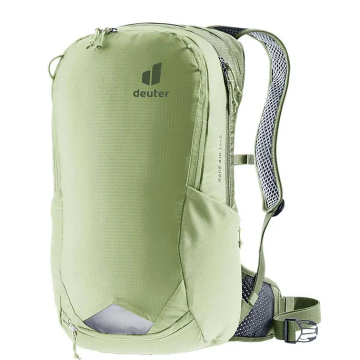 Kleine Rugzakken|Fietsrugzakken>Deuter Race Air 14+3 mineral-grove