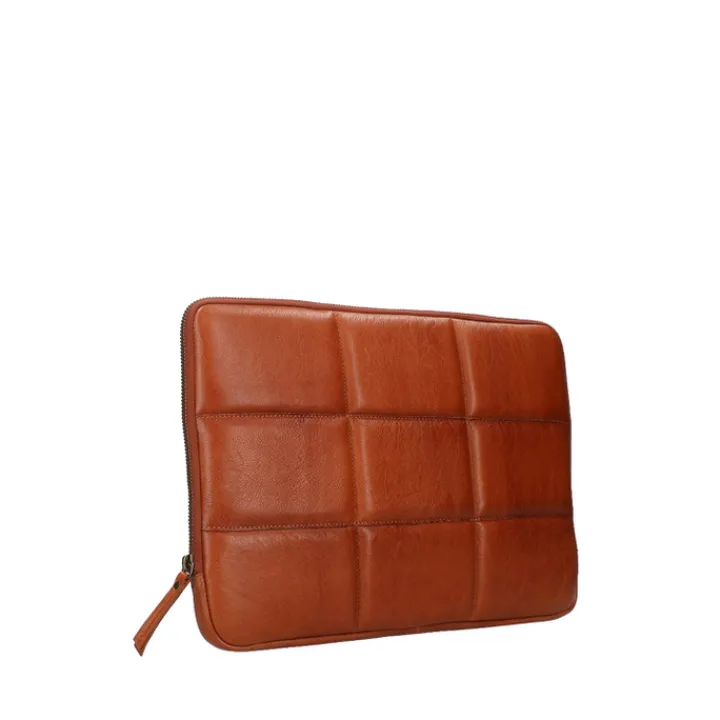 Laptop Sleeves|Laptop Hoezen>DIMAGINI Ava Padded Laptop Sleeve 13-14" cognac