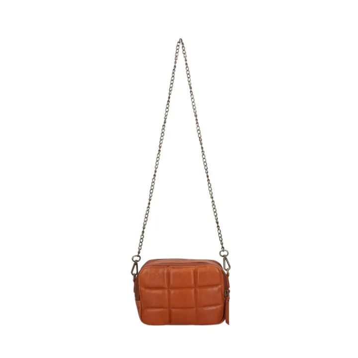 Schoudertassen|Crossbody>DIMAGINI Isla Padded Camerabag cognac