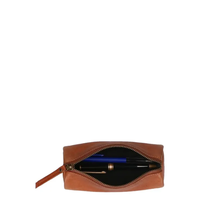 Make-Up Tasjes|Schooletuis>DIMAGINI Jill Etui cognac