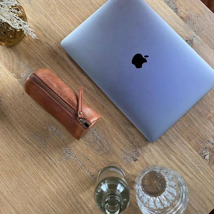 Make-Up Tasjes|Schooletuis>DIMAGINI Jill Etui cognac