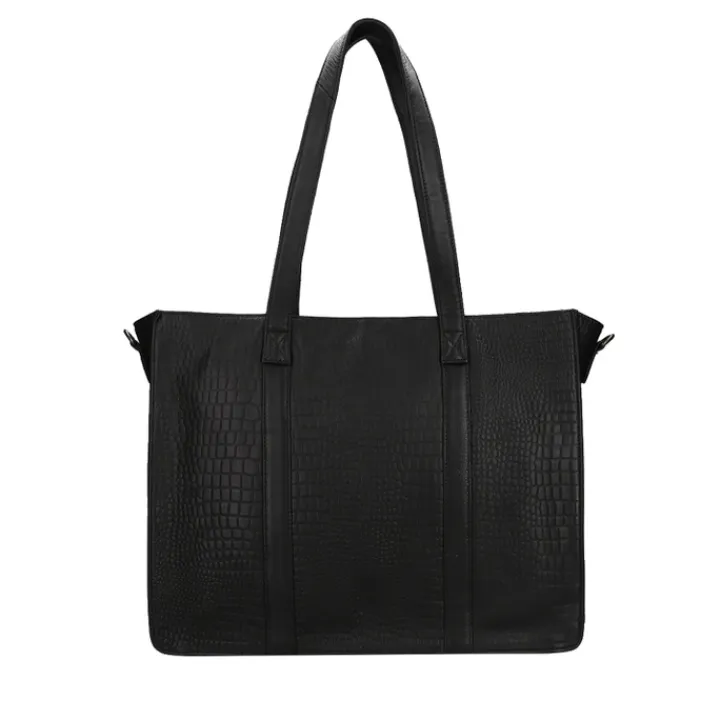 Schoudertassen|Handtassen>DIMAGINI Lana Croco Workbag 15.6" black