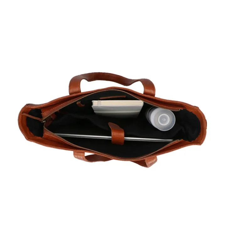 Schoudertassen|Handtassen>DIMAGINI Lana Workbag 15.6" cognac