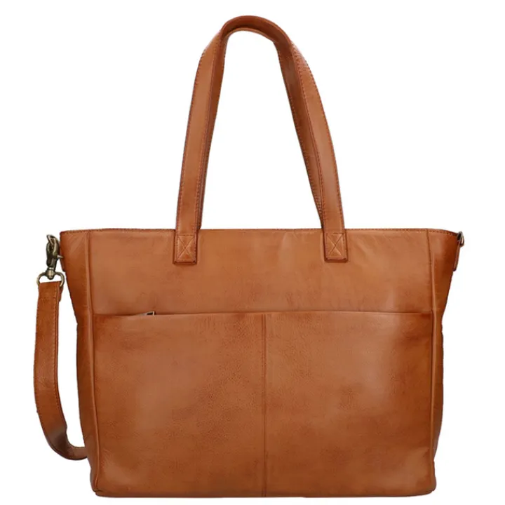 Schoudertassen|Handtassen>DIMAGINI Nova Workbag 15.6" cognac