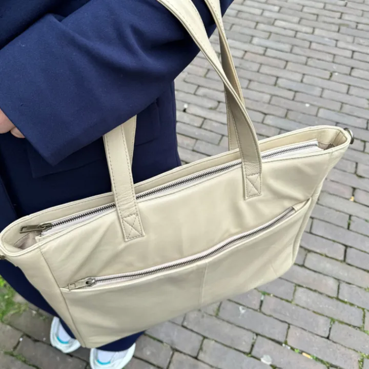 Schoudertassen|Handtassen>DIMAGINI Nova Workbag 15.6" off white