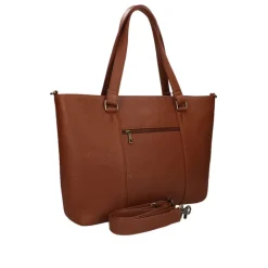 Shoppers|Schoudertassen>DIMAGINI Zyra Workbag 17" cognac