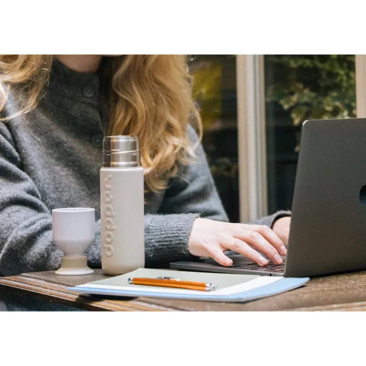 Thermosflessen>Dopper Insulated Bottle 350 ml gentle grey