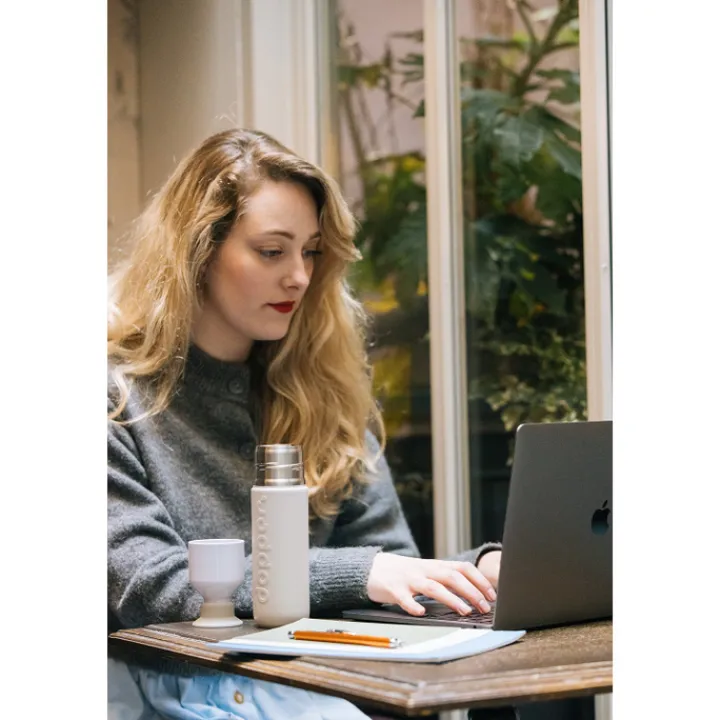 Thermosflessen>Dopper Insulated Bottle 350 ml gentle grey