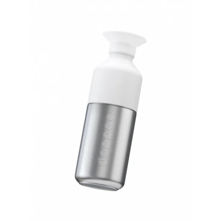 Waterflessen>Dopper Steel Drinkfles 350 ml silver