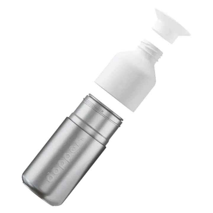 Waterflessen>Dopper Steel Drinkfles 350 ml silver