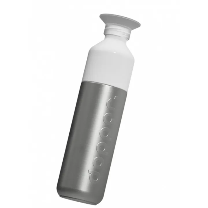 Waterflessen>Dopper Steel Drinkfles 490 ml silver