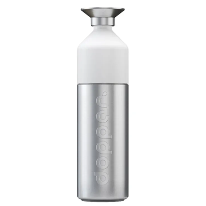 Waterflessen>Dopper Steel Drinkfles 1.1L silver