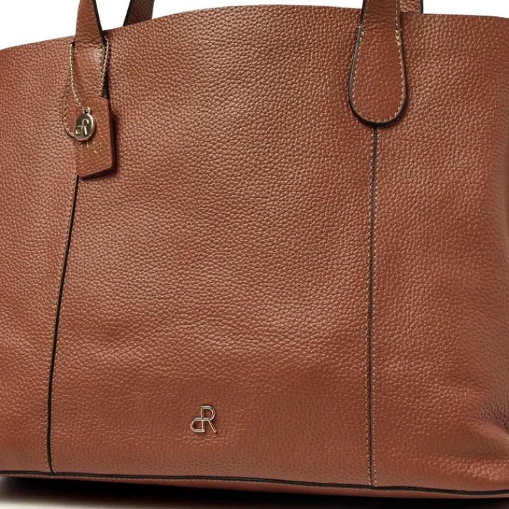 Schoudertassen|Damestassen>dR Amsterdam Contour Shoulderbag mocha