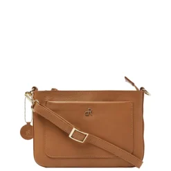 Crossbody|Damestassen>dR Amsterdam Faggio Shoulderbag 903707 camel