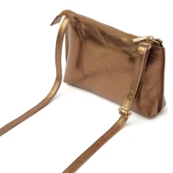 Schoudertassen|Damestassen>dR Amsterdam Metallics Shoulderbag gold