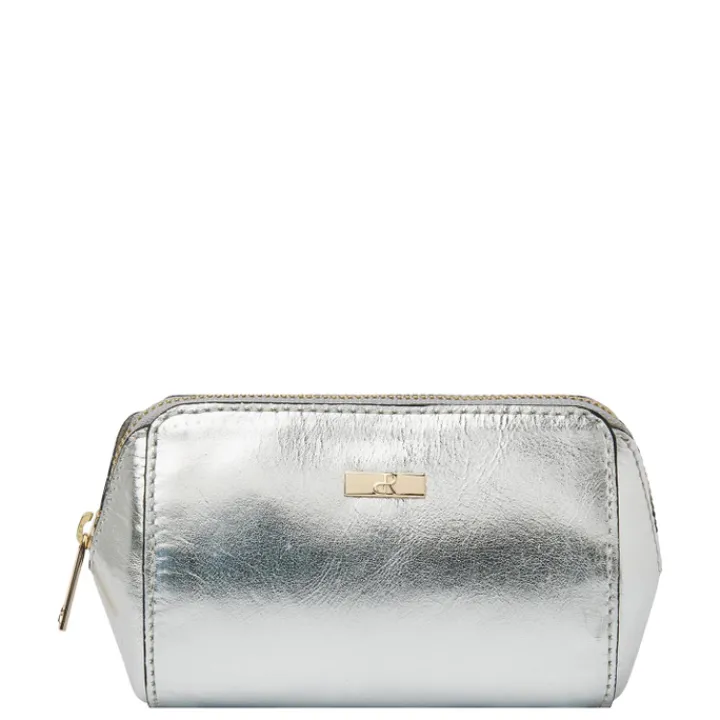 Make-Up Tasjes>dR Amsterdam Mint Make-Up Bag silver