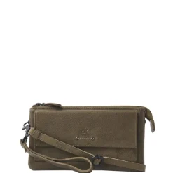 Crossbody|Damestassen>dR Amsterdam Tampa Schoudertas / Clutch olive