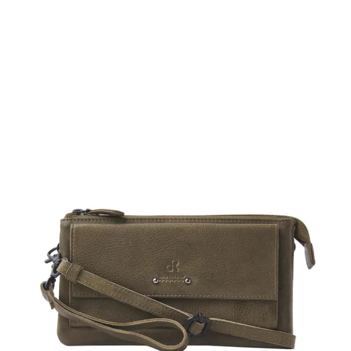 Crossbody|Damestassen>dR Amsterdam Tampa Schoudertas / Clutch olive