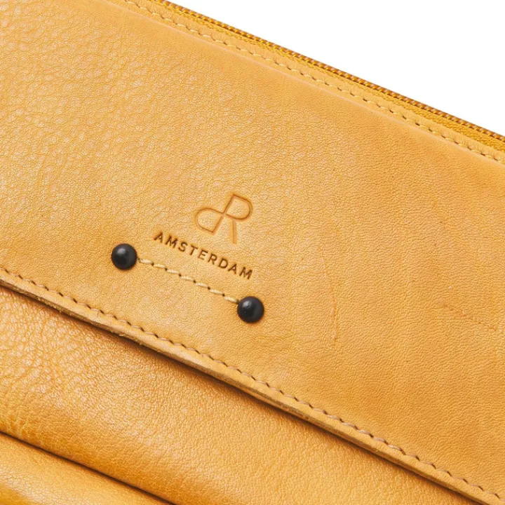 Crossbody|Damestassen>dR Amsterdam Tampa Schoudertas/Clutch yellow