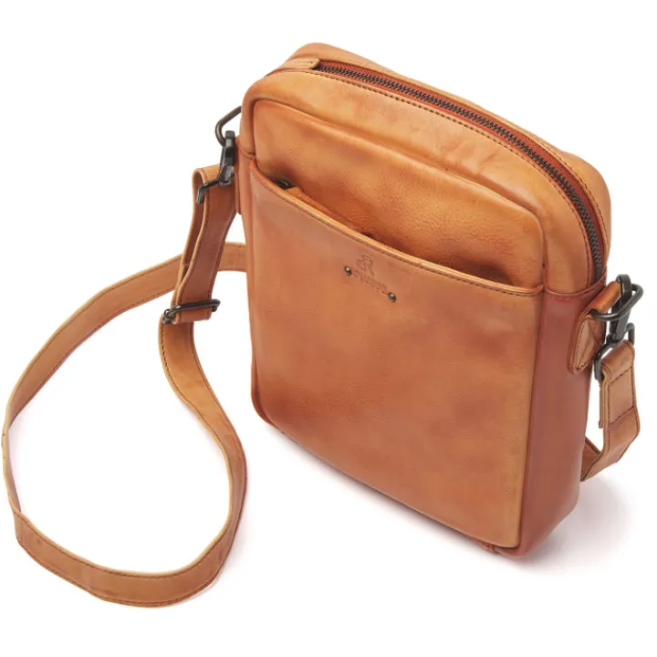 Crossbody|Damestassen>dR Amsterdam Tampa Schoudertas IIIII camel