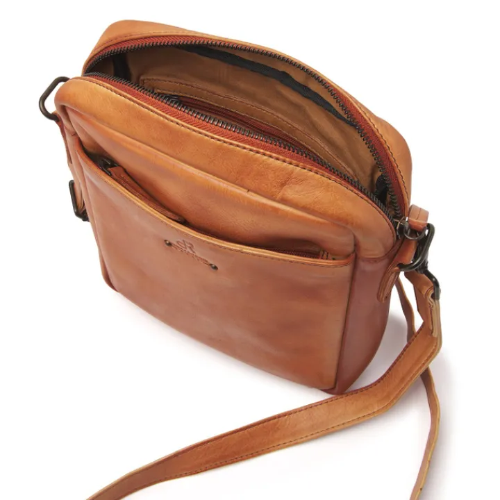 Crossbody|Damestassen>dR Amsterdam Tampa Schoudertas IIIII camel